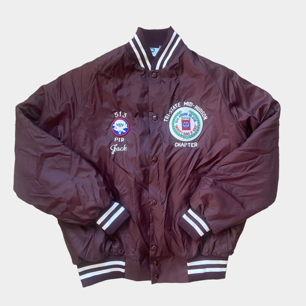 Vintage 82nd Airborne Division Bomber Jacket